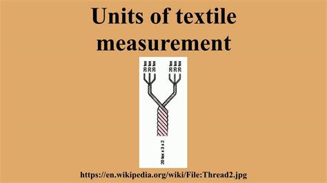 measuring unit for the relative thickness of fibers|units of textile measurement explained.